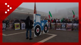 Venezia, la manifestazione degli agricoltori: "Le politiche europee sono distruttive"