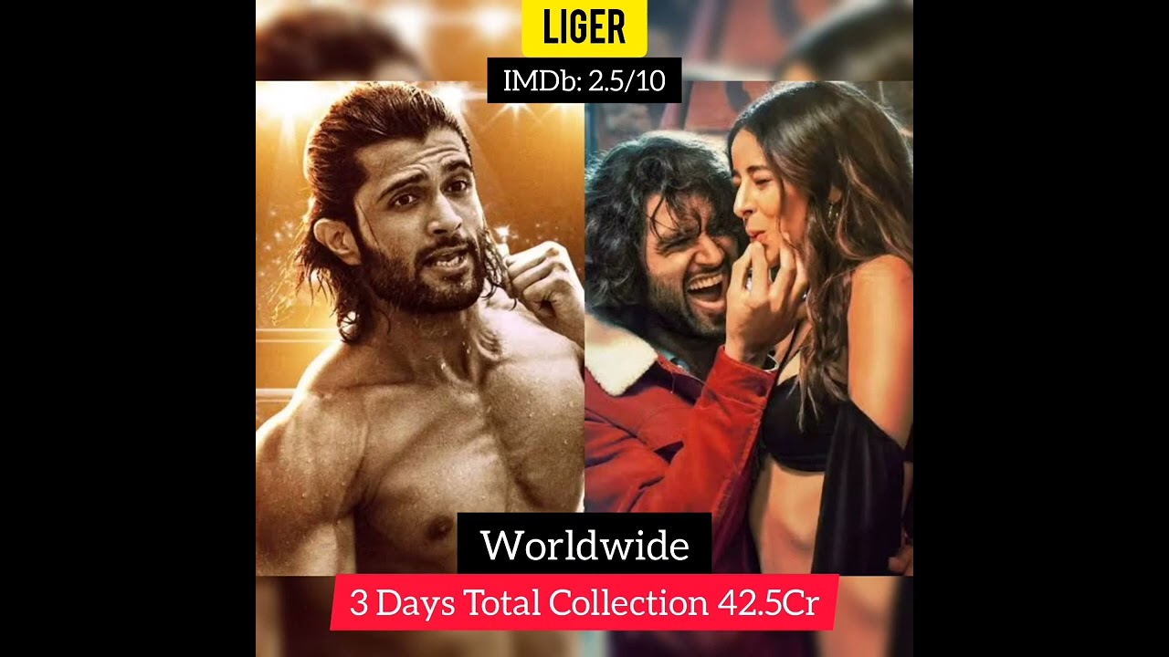 Liger 3 Days Total Worldwide Box Office Collection 