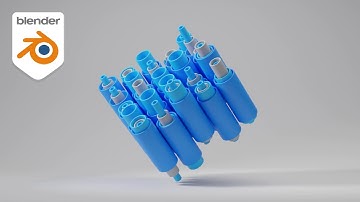 Abstract Animation Using Geometry Nodes || Blender (3.4)