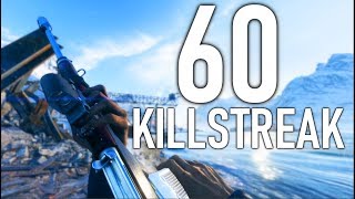 60 KILLSTREAK on Battlefield V (Infantry Only) | Battlefield 5 High killstreak