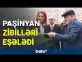 Paşinyan məktəbdən sonra Ermənistanın zibillərinə baxdı