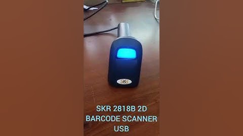 VLLPL-SKR 2818B 2D Barcode Scanner Scan Test