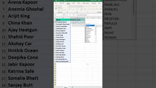 Flip Excel Data from Bottom to Top 🔥| Reverse Order Made Easy #Shorts