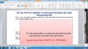 dap an 20 cau hoi trac nghiem ve chuong trinh giao duc pho thong tong the modun1