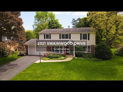 2321 Swainwood Drive, Glenview, IL home video tour