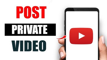 NEW! How To Upload A Private Video to YouTube  (FULL EASY GUIDE)