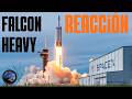 Reacción al lanzamiento del Falcon Heavy y la misión ViaSat-3 F3