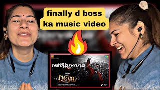 Pahadi girl reaction on Idre Nemdiyaag Irbek - Lyrical🔥| The Devil | Darshan | Prakash Veer |