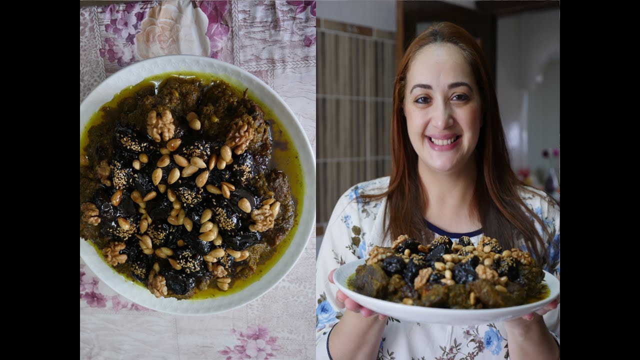 لحم بالبرقوق كيجي محمر معلك ومضغمر😋 بحال ديال الأعراس مهم راه شاكر راسوا😉