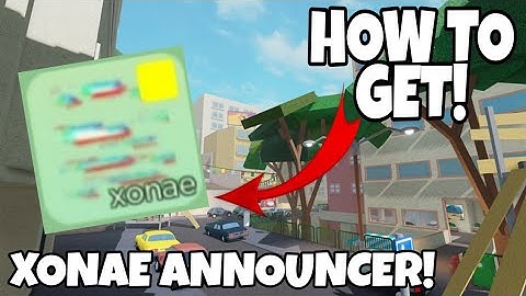 How To Get XONAE ANNOUNCER! NEW ARSENAL CODE! (Roblox Arsenal)