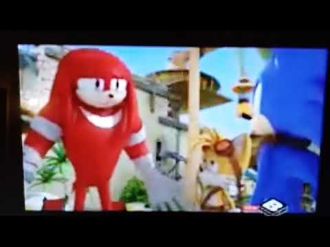 Knuckles, sonic, and tails crying