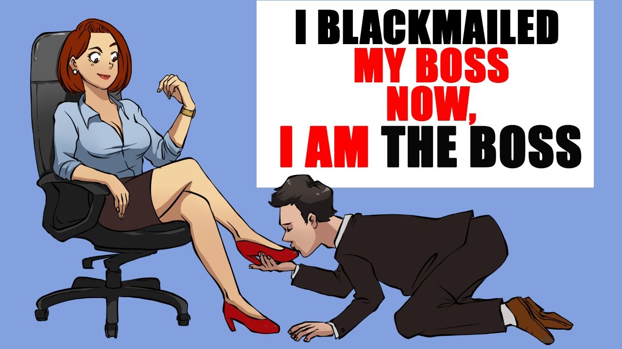 wife blackmailed by boss
