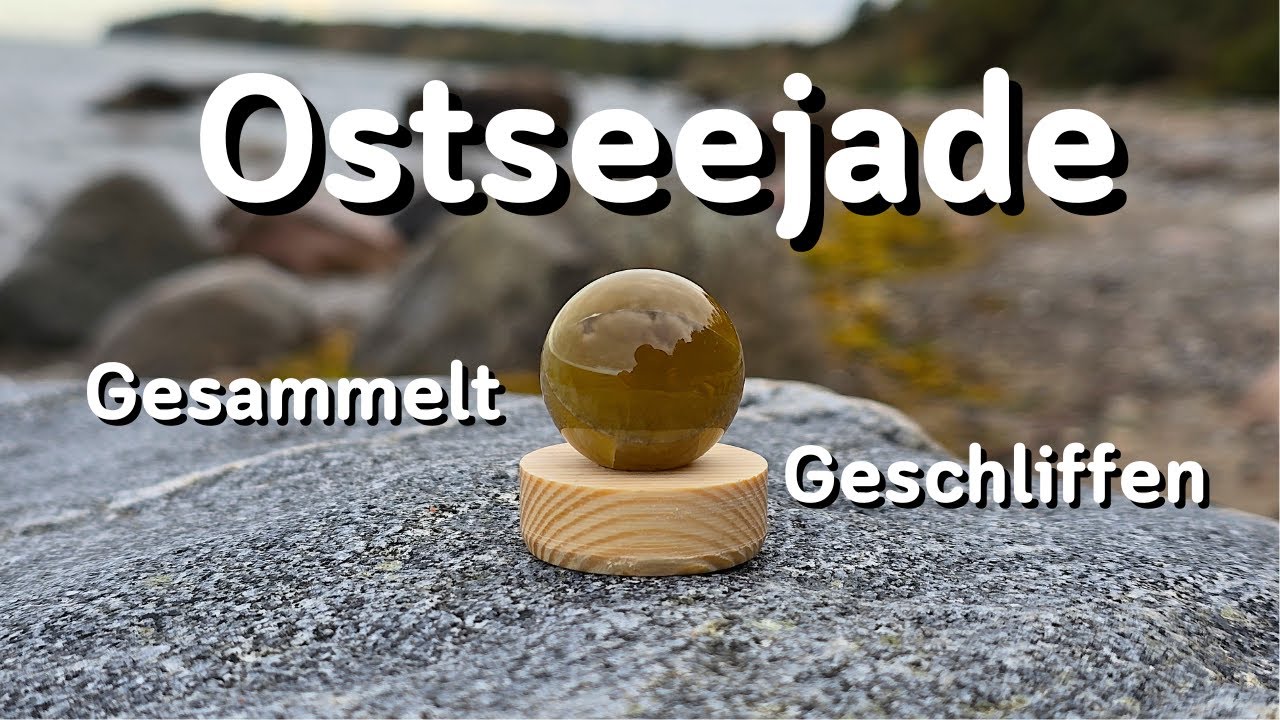 Dieser Stein hat so schöne Farben - Fossilien suchen an der Ostsee