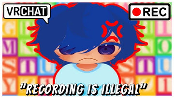 Age Regressors Hate Being Recorded | VRChat Trolling