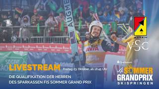 Sparkassen FIS Summer Grand Prix Ski Jumping | Men's Qualification