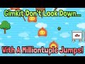 Gimkit Don't Look Down, but I have MILLIONS of Double Jumps!