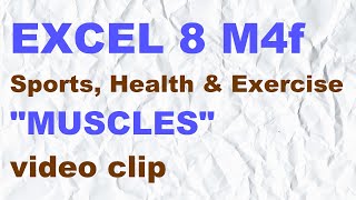 EXCEL 8 for Kaz M4f  "MUSCLES"  video clip