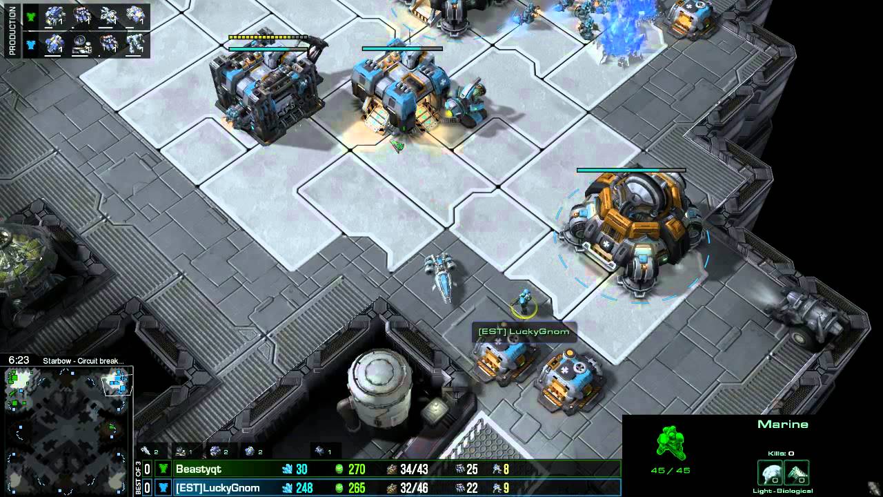 Beastyqt vs LuckyGnom G1 - ESL STARBOW TOURNAMENT #8 (Finals)