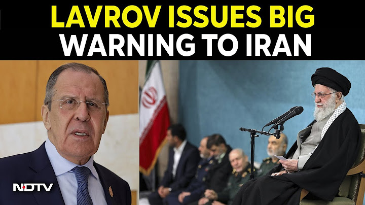 Lavrov English Presser LIVE | 'Stop Attacks On Iran Now': Putin Aide's Big Warning To Israel