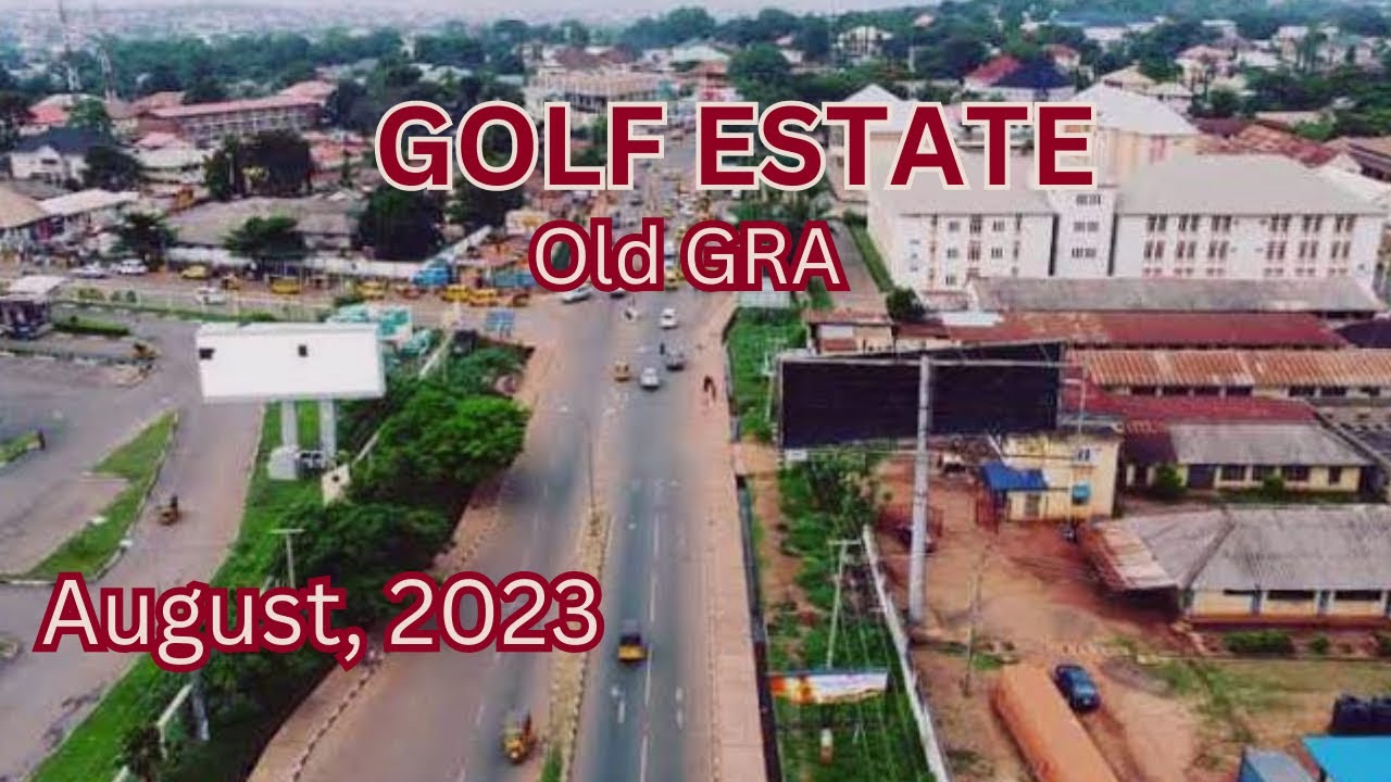 Golf Estate Enugu Tour 2023 Drive around Enugu landforsaleinenugu YouTube