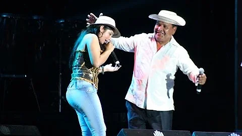 Dayra Moreno ,Bebito Vargas y Agustin Samaniego