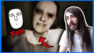 Moistcr1tikal reacts to "The Creepiest Video Game Easter Eggs.." by Tuv