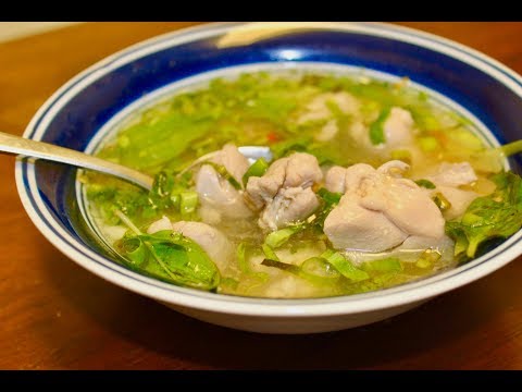Chicken soup - Cambodian style - Southeast Asian Food