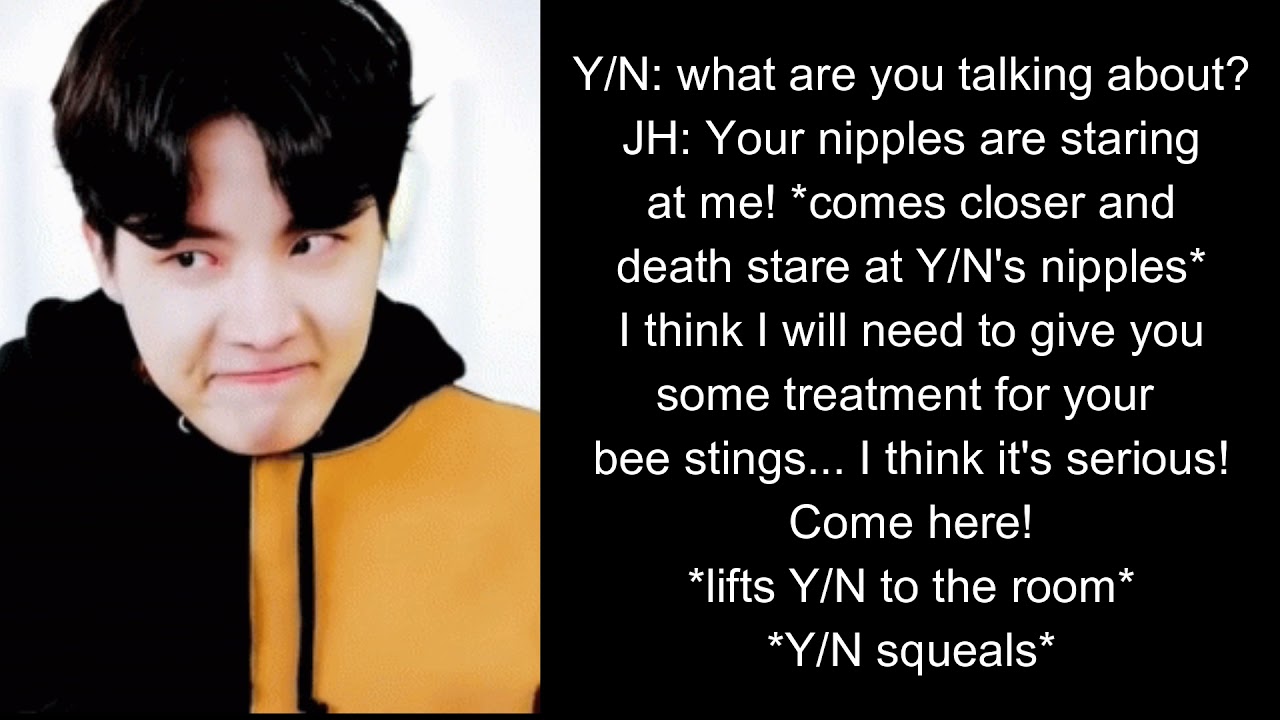 BTS Imagine (BTS Noticed You Walking Around Braless) [BTS As Your Bf/ Husband]