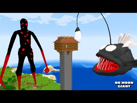 SURVIVING FROM THAT'S NO MOON & RED DOT GIANT COMBO in Minecraft - Gameplay - Coffin Meme