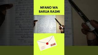 MFANO WA BARUA RASMI #cbcnewcurriculum