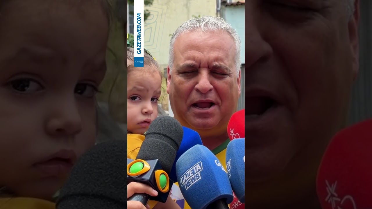 Após votar, Alfredo Gaspar diz estar confiante na vitória de Flávio Bolsonaro no primeiro turno