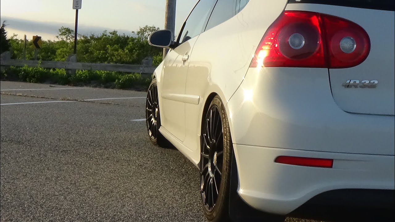 Wheel Spacer Install VW/Audi ECS Tuning Flush Kit MKV R32 YouTube