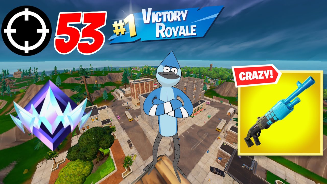 NEW REGULAR SHOW SKINS! | Fortnite Ranked Reload | High Kill Gameplay