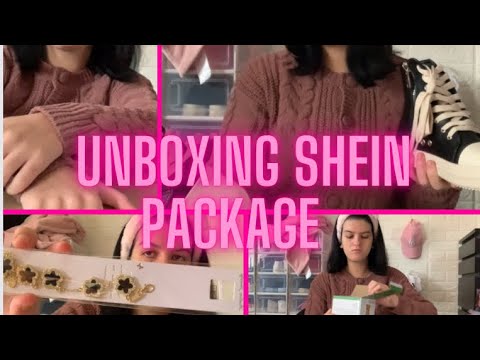 Unboxing SHEIN package - YouTube