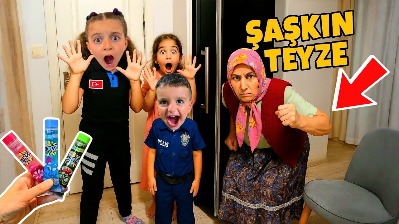 POYRAZ ELİF KUZENLERİN EVİNE DİLENCİ BASKIN YAPTI!!