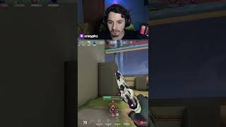 FOI TÃO RÁPIDO QUE ELES NÃO ENTENDEU NADA!  #valorant #valorantclips #crazypk3