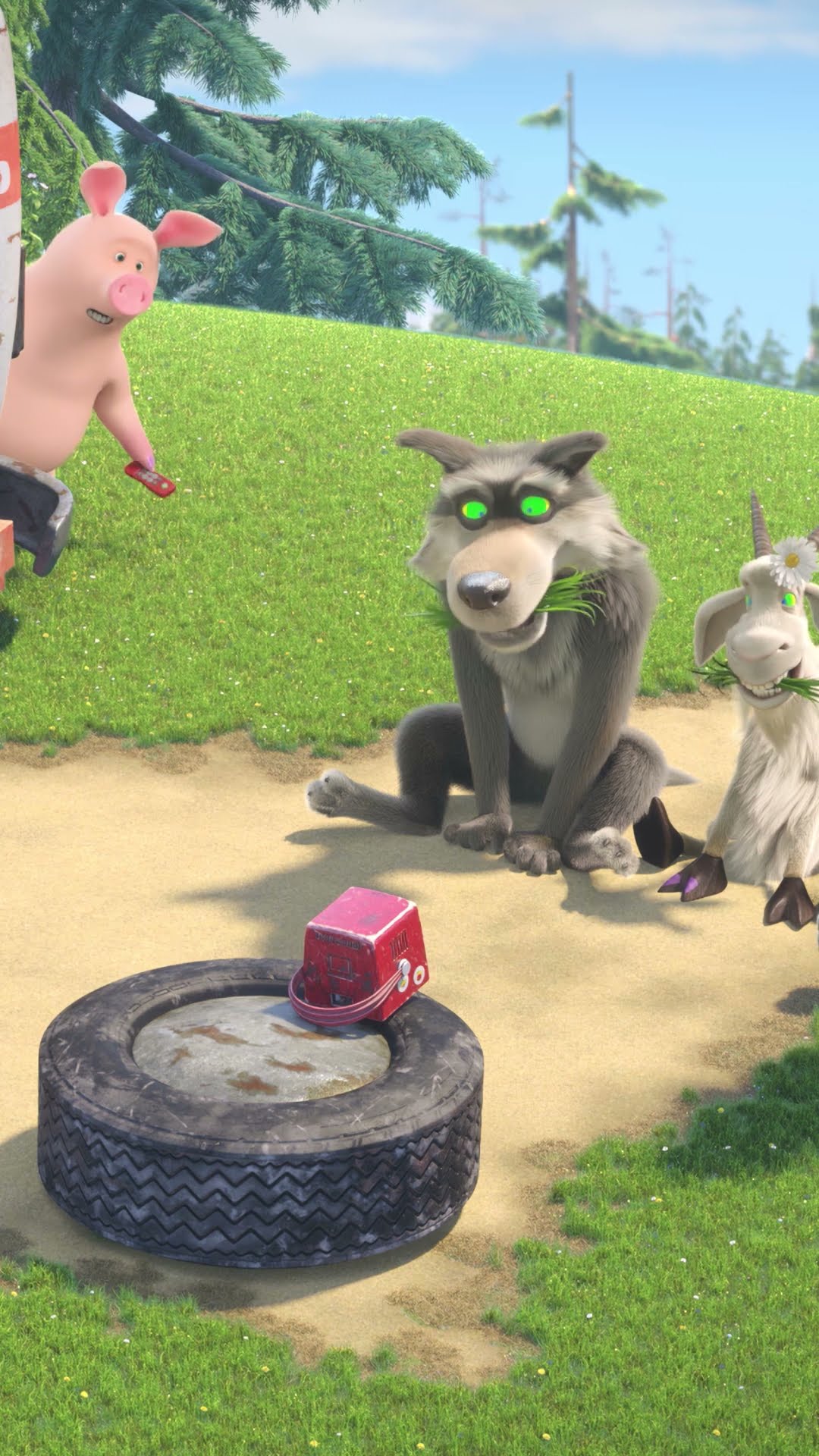 Мощная техника гипноза ?‍?? #Shorts #машаимедведь #ИдётКозаРогатая #MashaandtheBear