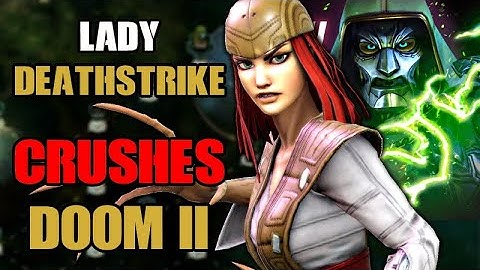 LADY DEATHSTRIKE CRUSHES DOOM 2 | SHOWCASE | DOOM 2.1 | MSF