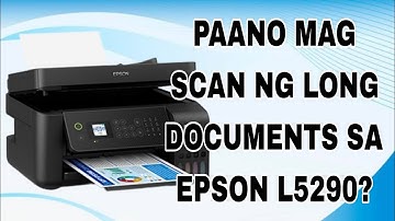 How to Scan Long Documents in Epson L5290 | Tutorial Video | Hakie TV
