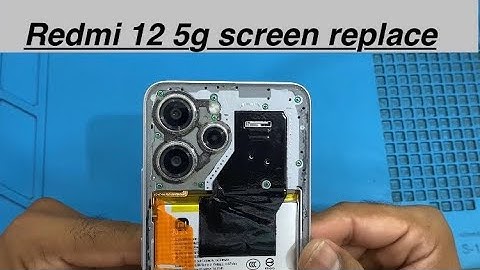 Redmi 12 5g screen replacement |#MNCMOBILE