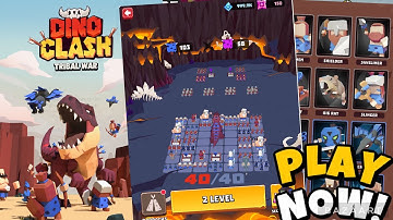 DINO CLASH!! IS THE BEST NEW MERGER + BEGINNER GUIDE & SUMMONS