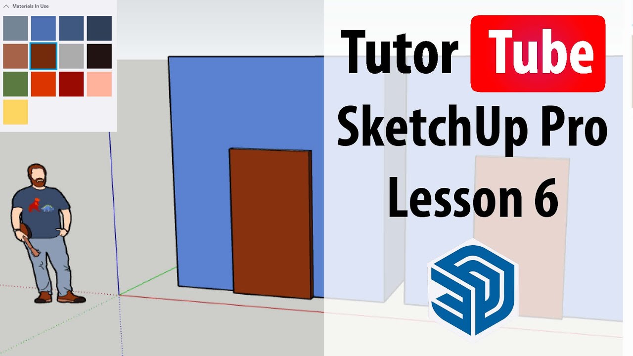 SketchUp Pro - Lesson 6 - Camera Views
