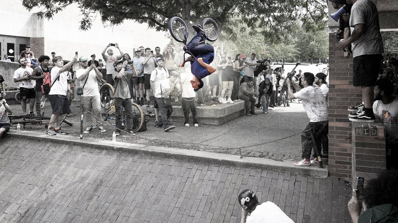 Akron, Ohio Street BMX 2023 Curtis Rhoden Memorial RideOut YouTube