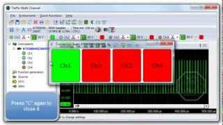 SureConnect: Automotive oscilloscope with real-time probe connection verification while measuring