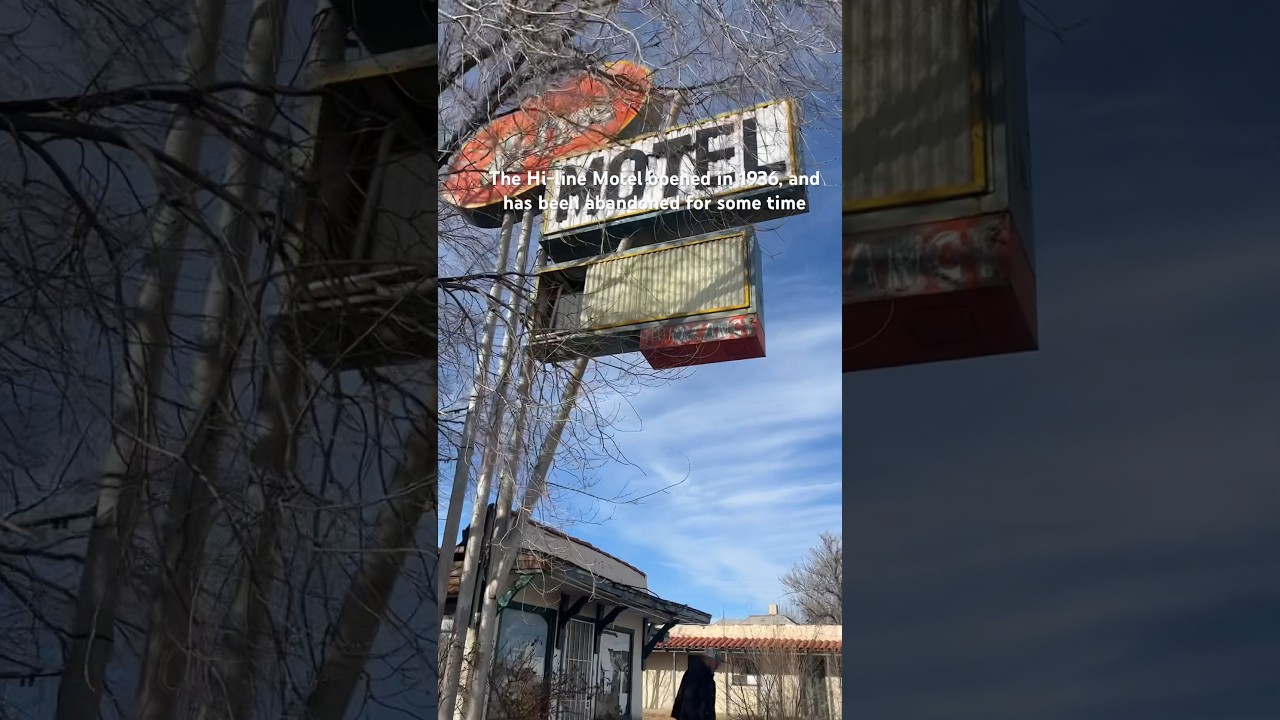 Abandoned Motel, Route 66, Ash Fork, Arizona 