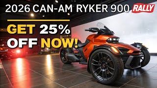 Can-Am Ryker 900 Rally Edition 2026 The Street Fighter On Three Wheels