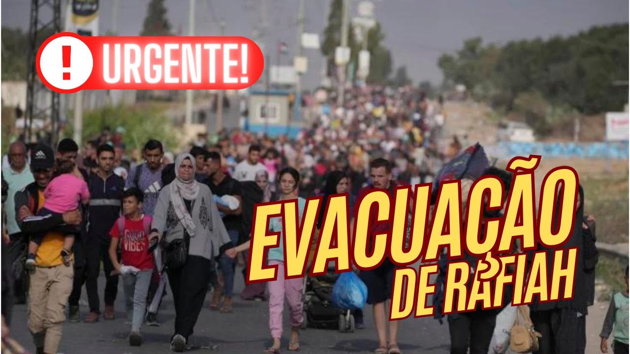 [URGENTE] ISRAEL EVACUA CIVIS DE RAFIAH! [Rafael Guanabara] - YouTube