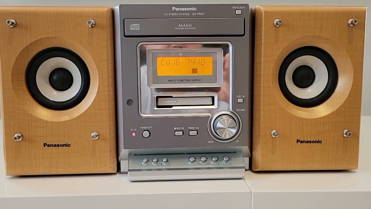 panasonic sa-pm07 - YouTube