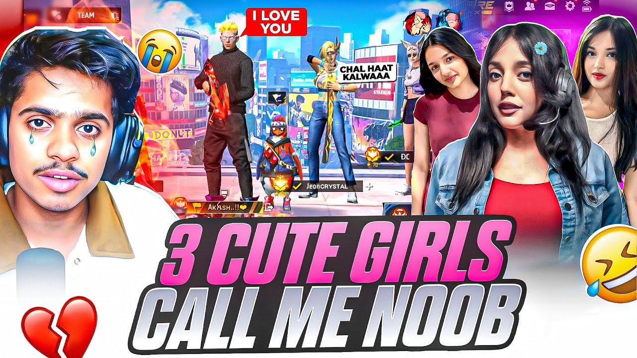 CUTE V BADGE GRIL STREAMER VS KAAL YT ON CS RANKED😱 1 VS 4 👿 GARENA FREE FIRE