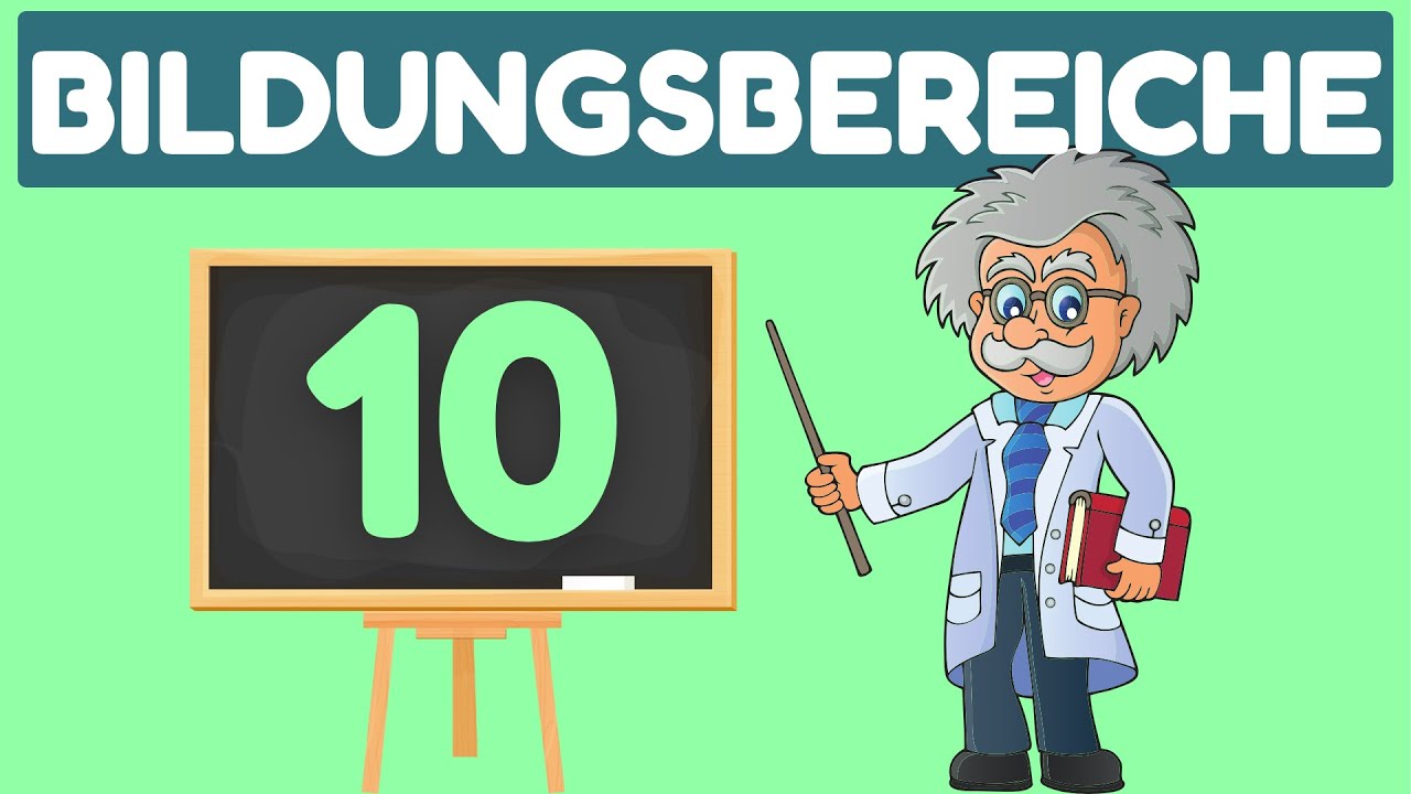 10 Bildungsbereiche einfach erklärt | Erzieherwissen - YouTube